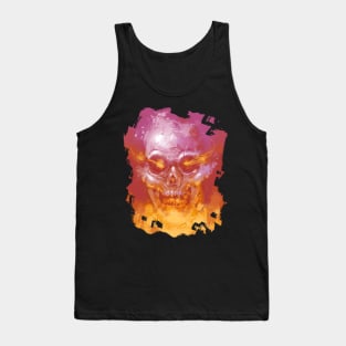 Bursting Skull Tank Top